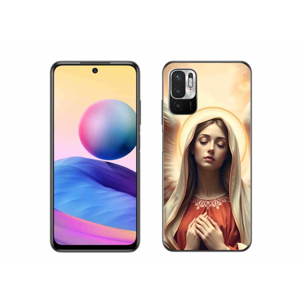 Gél borító mmCase a Xiaomi Redmi Note 10 5G számára - vallási téma