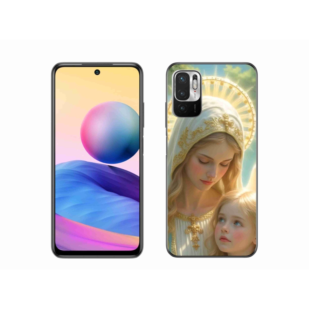 Gél borító mmCase a Xiaomi Redmi Note 10 5G számára - vallási téma 2