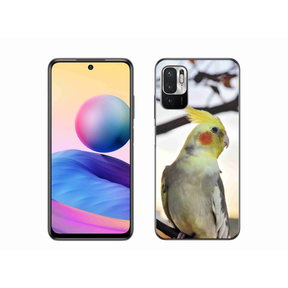 Gél borítás mmCase a Xiaomi Redmi Note 10 5G-hez - papagáj korela