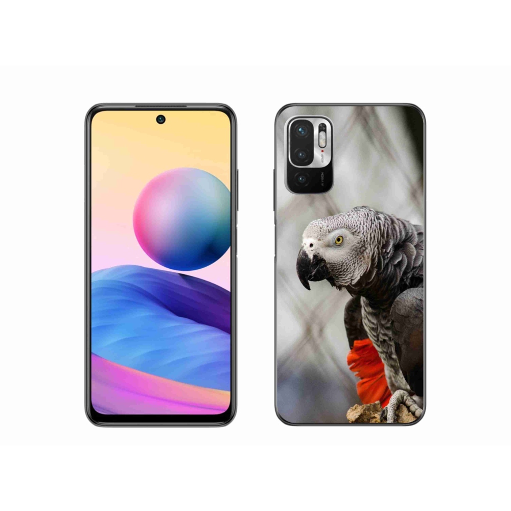 Gél borítás mmCase a Xiaomi Redmi Note 10 5G-hez - papagáj jacco 3