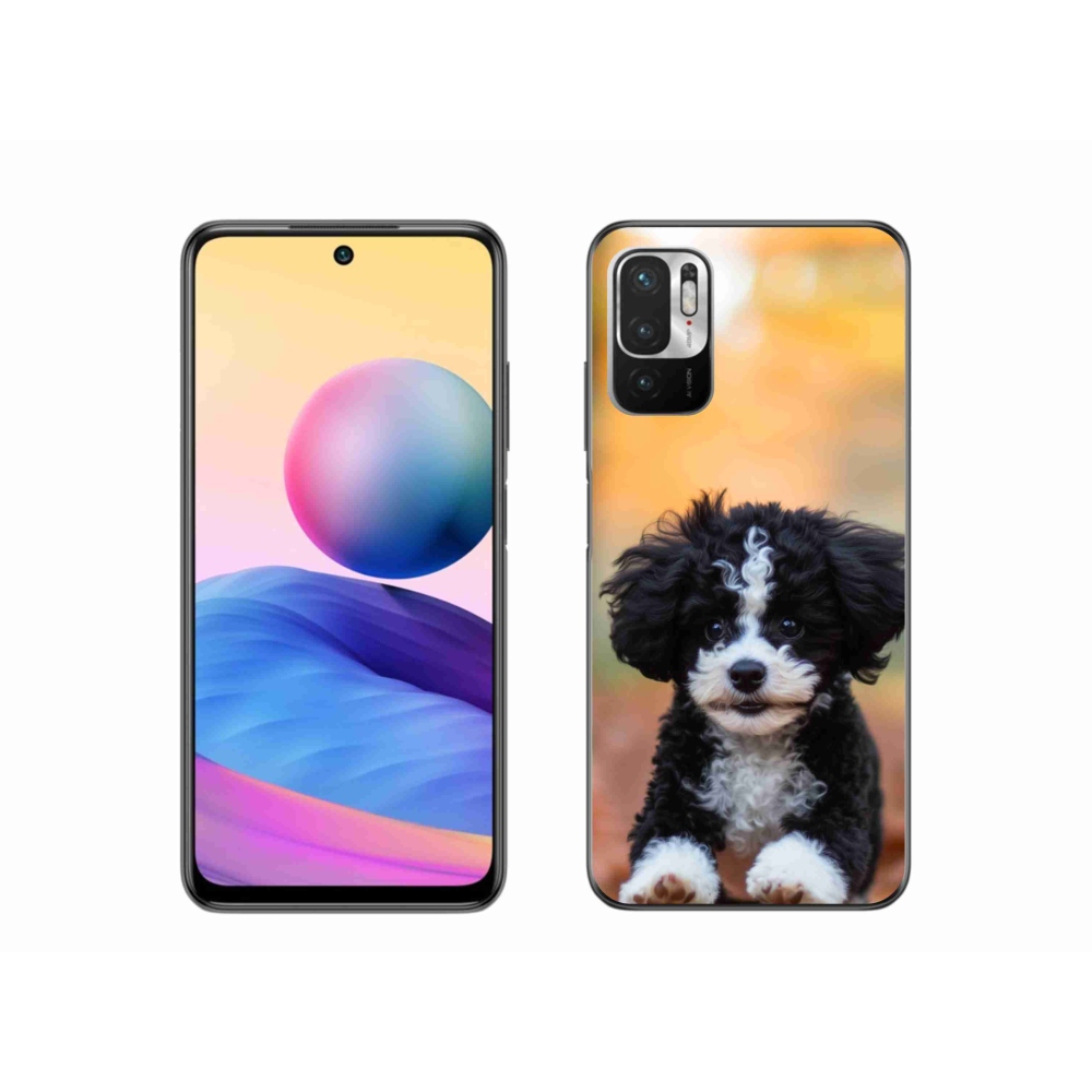Gél borítás mmCase a Xiaomi Redmi Note 10 5G-hez - aranyos kiskutya 2
