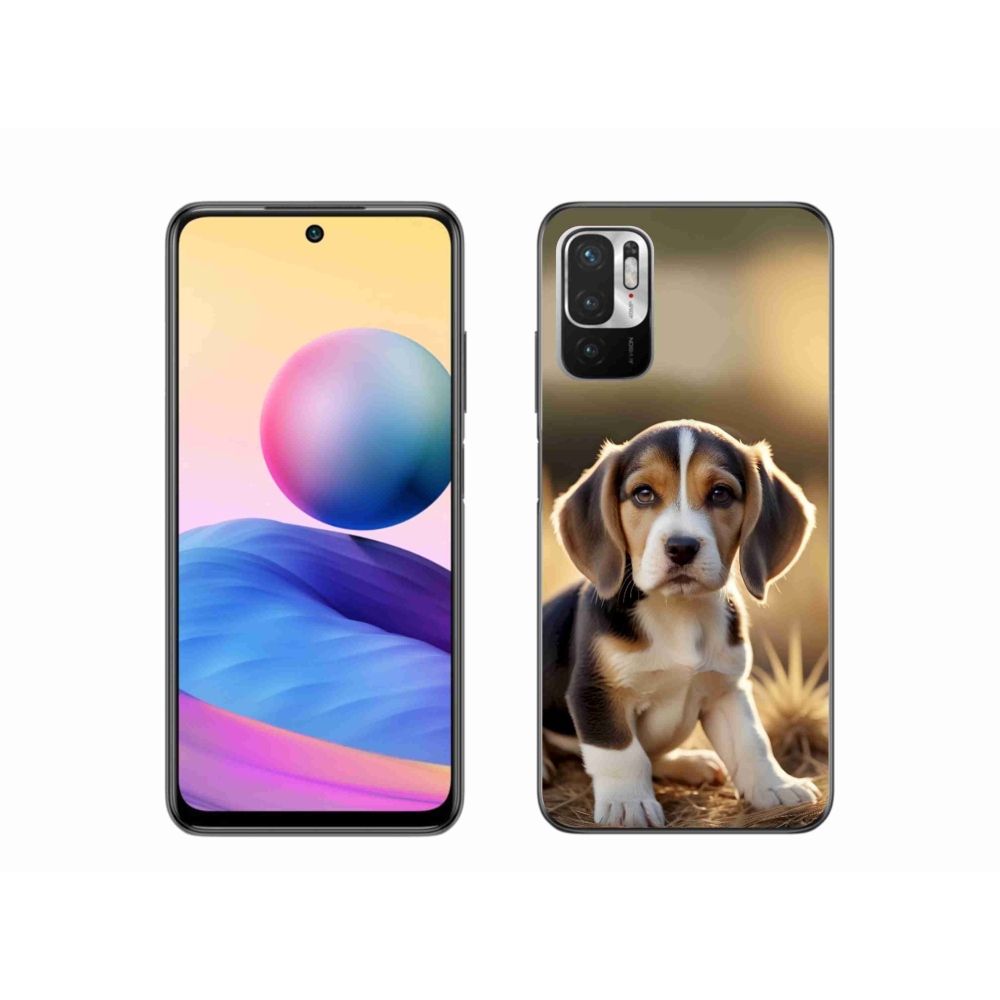 Gél borítás mmCase a Xiaomi Redmi Note 10 5G készülékhez - aranyos bézs színű