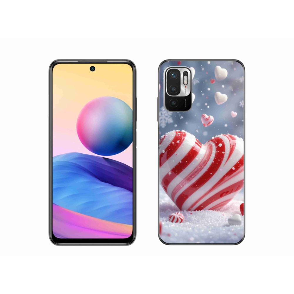 Gél borító mmCase a Xiaomi Redmi Note 10 5G-hez - édes szív