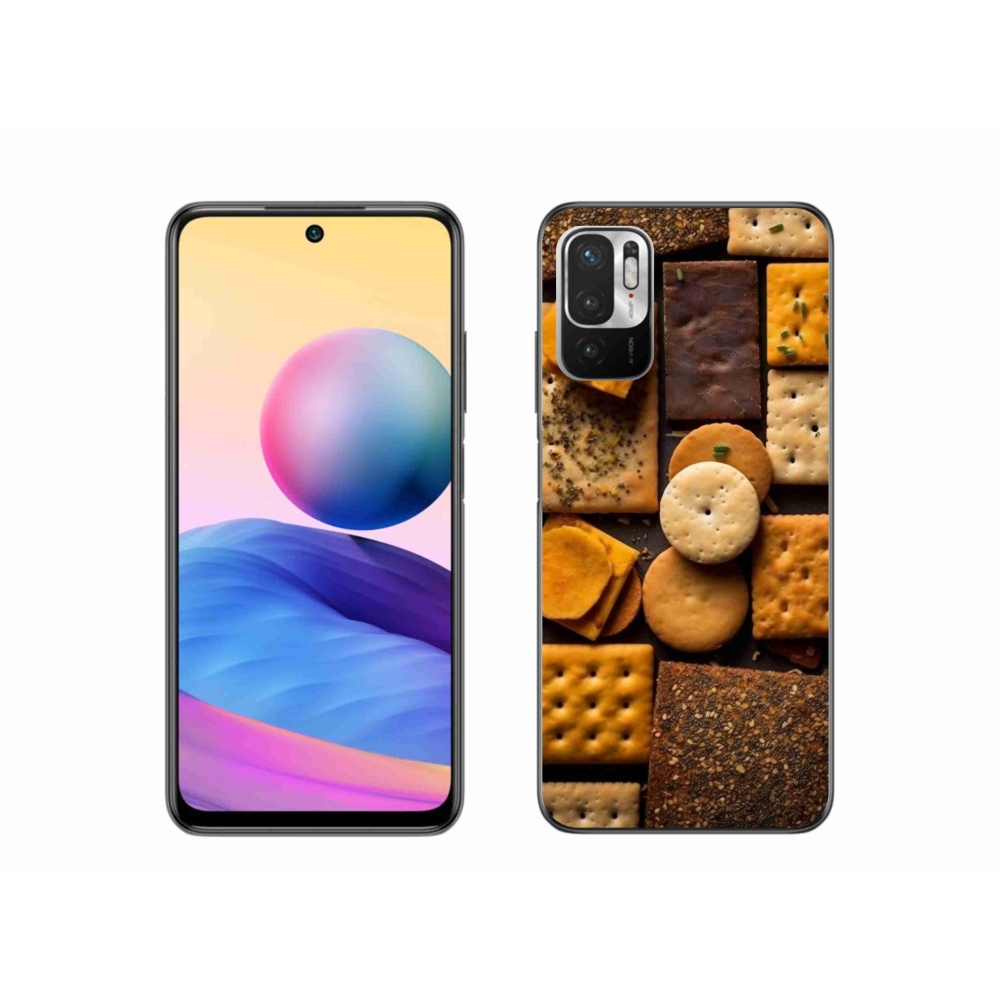 Gél borítás mmCase a Xiaomi Redmi Note 10 5G készülékhez - kekszek