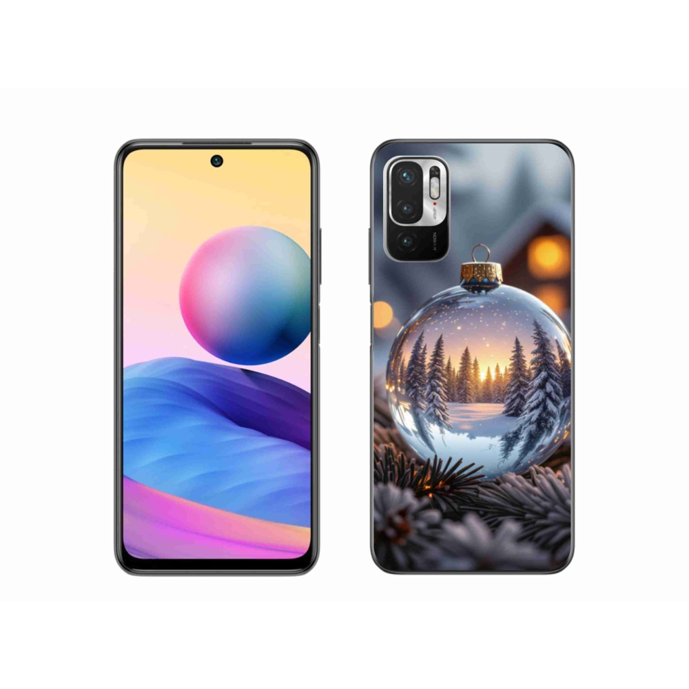 Gél borítás mmCase a Xiaomi Redmi Note 10 5G-hez - karácsonyi dekoráció
