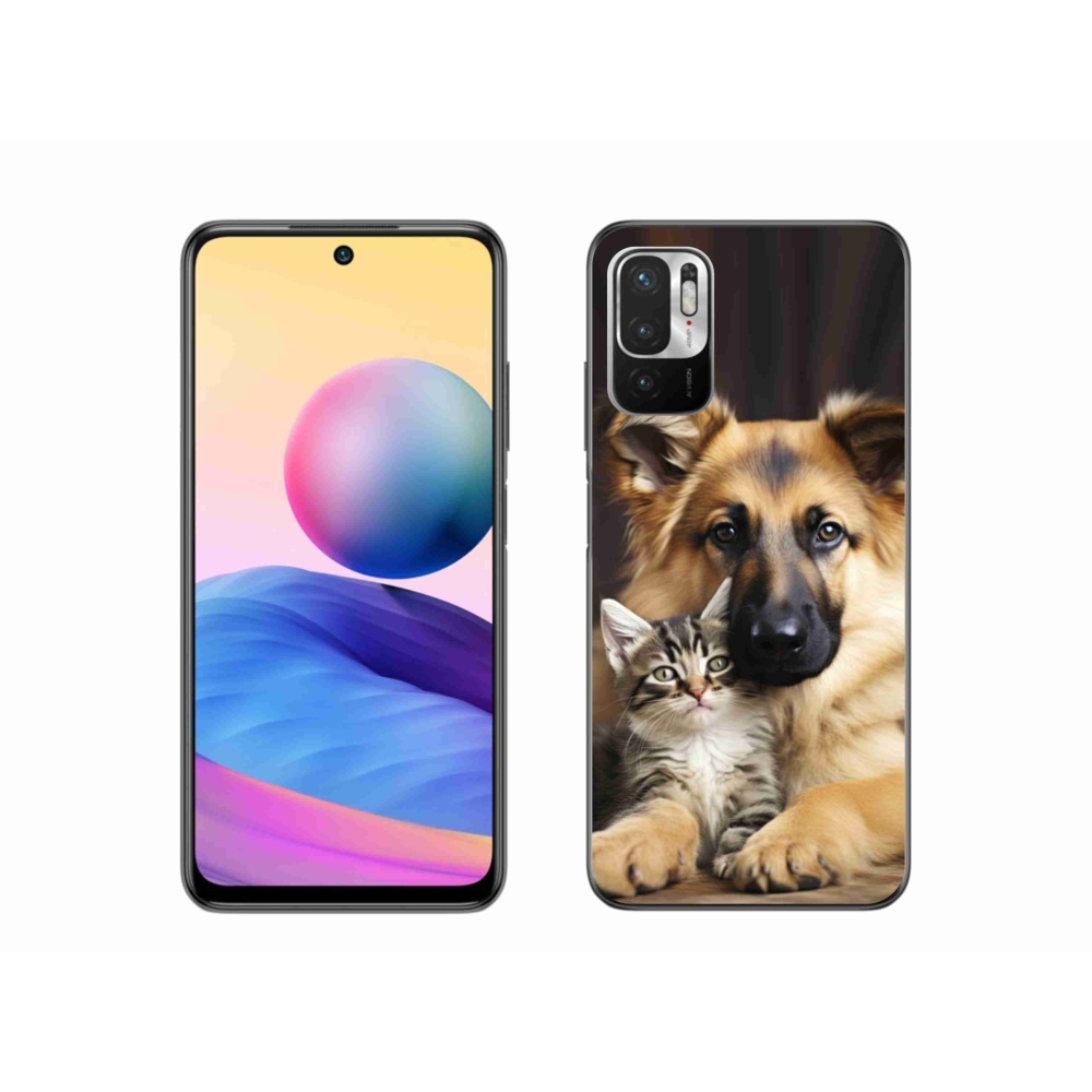 Gél borító mmCase a Xiaomi Redmi Note 10 5G-hez - állatbarátság