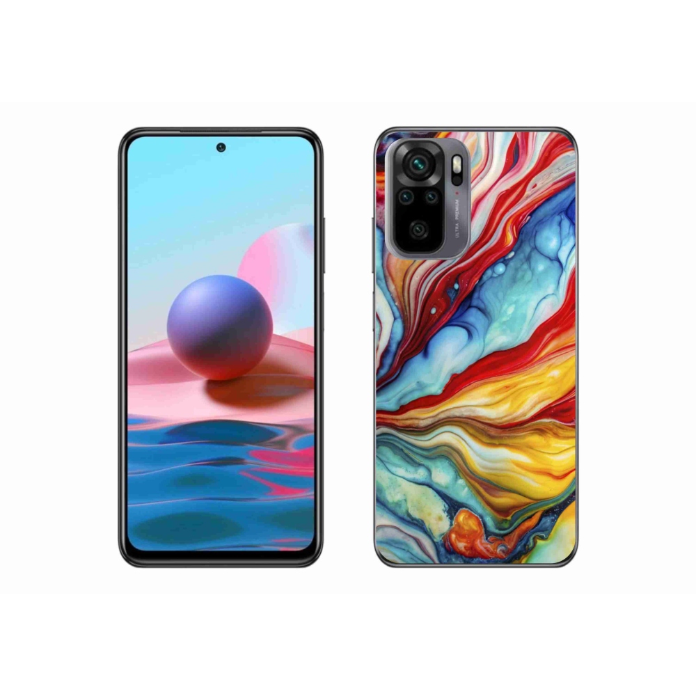 Gél borítás mmCase a Xiaomi Redmi Note 10 készülékhez - absztrakt motívum 58