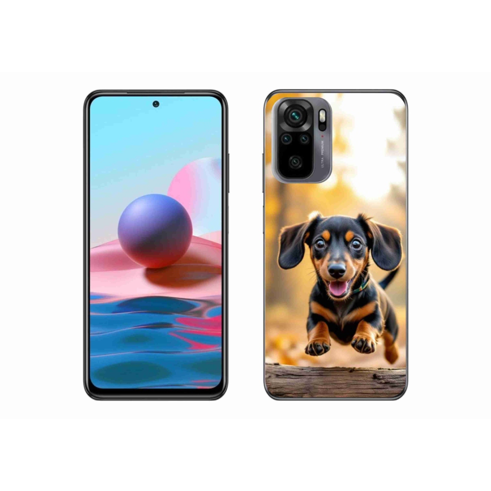 Gél borítás mmCase a Xiaomi Redmi Note 10 készülékhez - borz 2