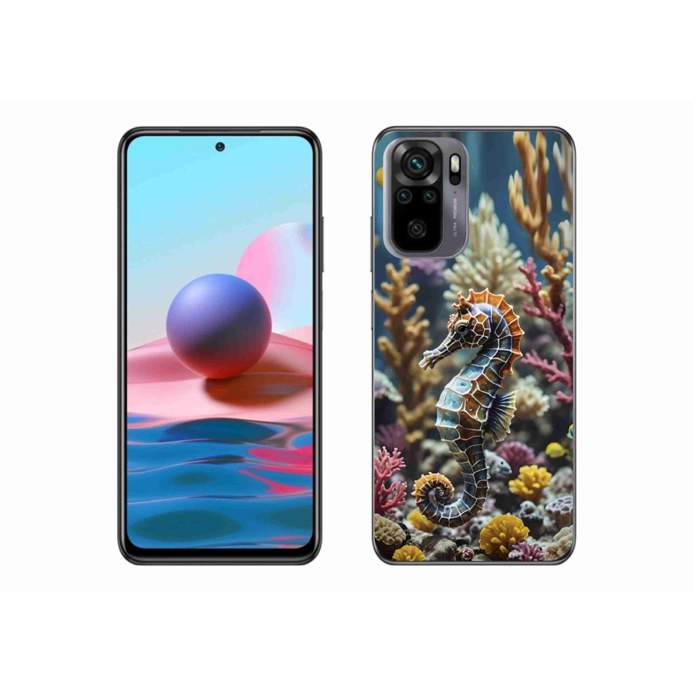 Gél borítás mmCase a Xiaomi Redmi Note 10 készülékhez - csikóhal 2