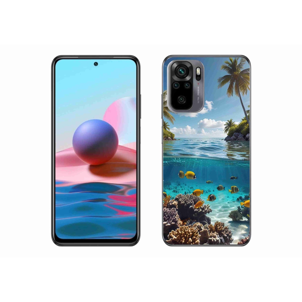 Gél borítás mmCase a Xiaomi Redmi Note 10 készülékhez - Sea World 4