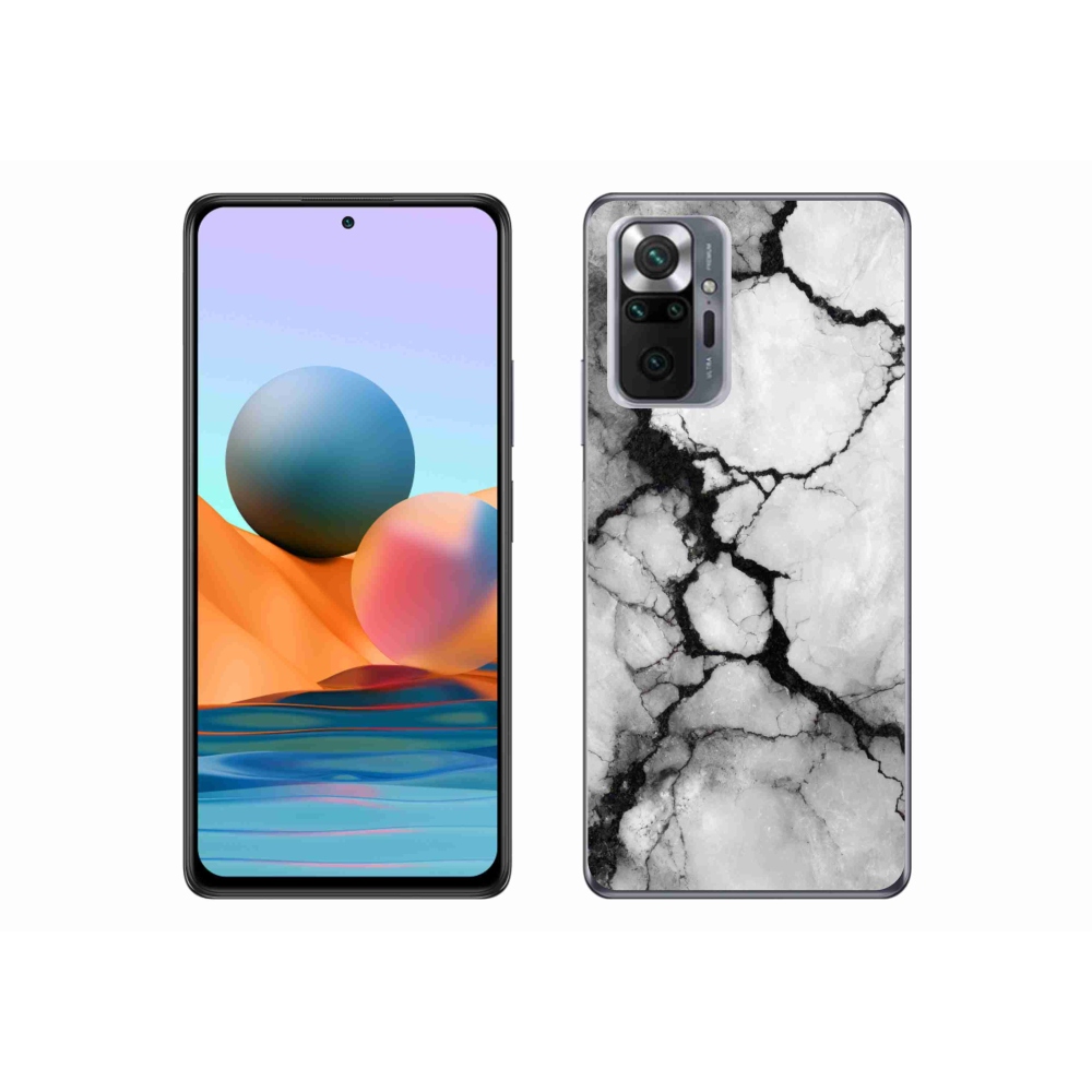 Zselés borítás mmCase a Xiaomi Redmi Note 10 Pro számára - absztrakt motívum 50