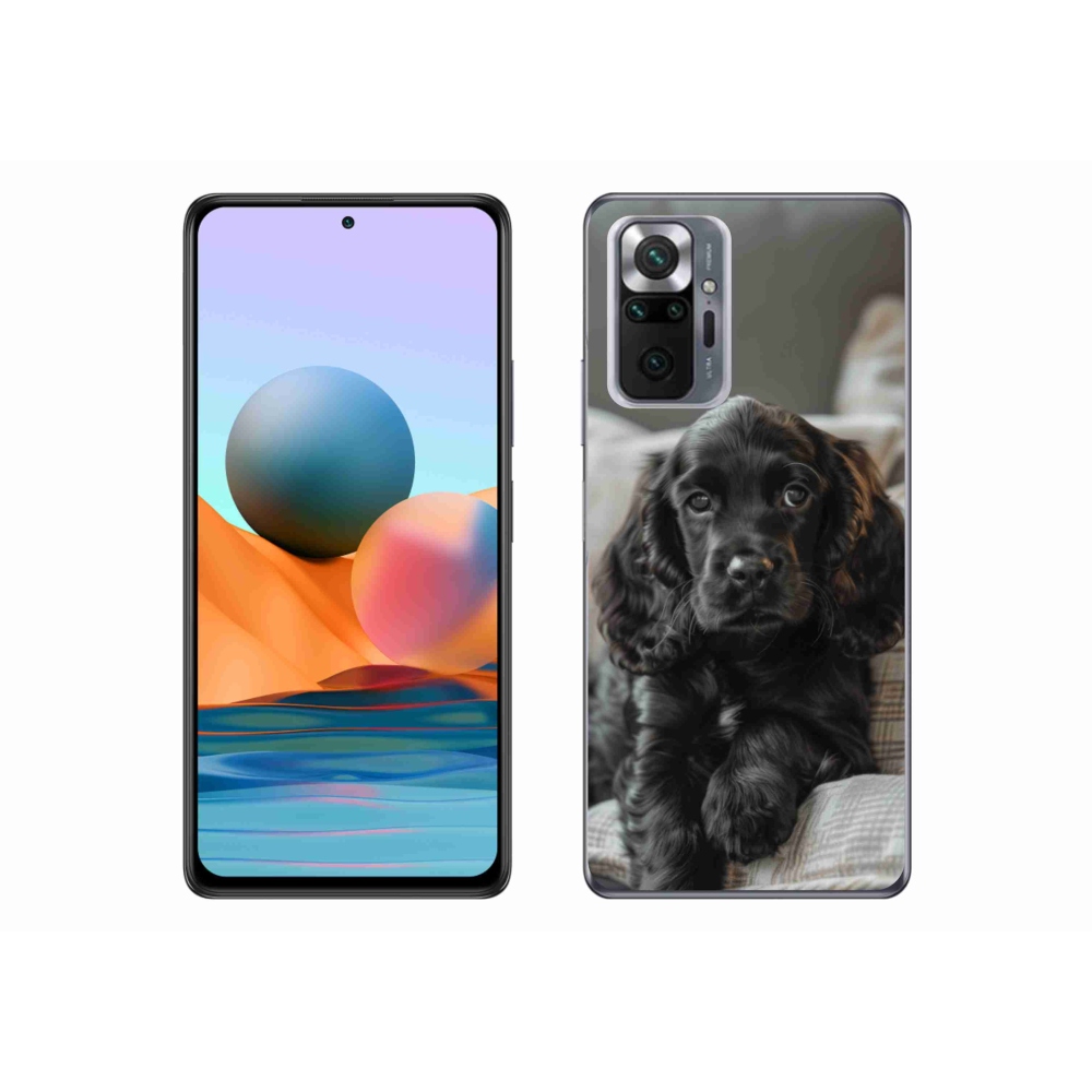 Gél borítás mmCase a Xiaomi Redmi Note 10 Pro készülékhez - Angol Cocker Spániel