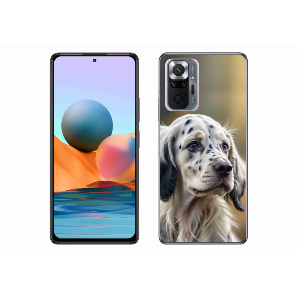 Gél borítás mmCase a Xiaomi Redmi Note 10 Pro készülékhez - angol szetter