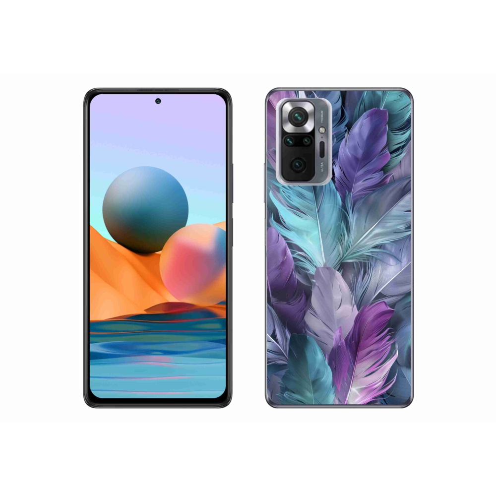 Gél borítás mmCase a Xiaomi Redmi Note 10 Pro készülékhez - színes toll 2