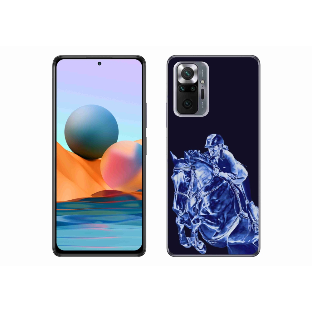 Gél borítás mmCase a Xiaomi Redmi Note 10 Pro számára - versenyló