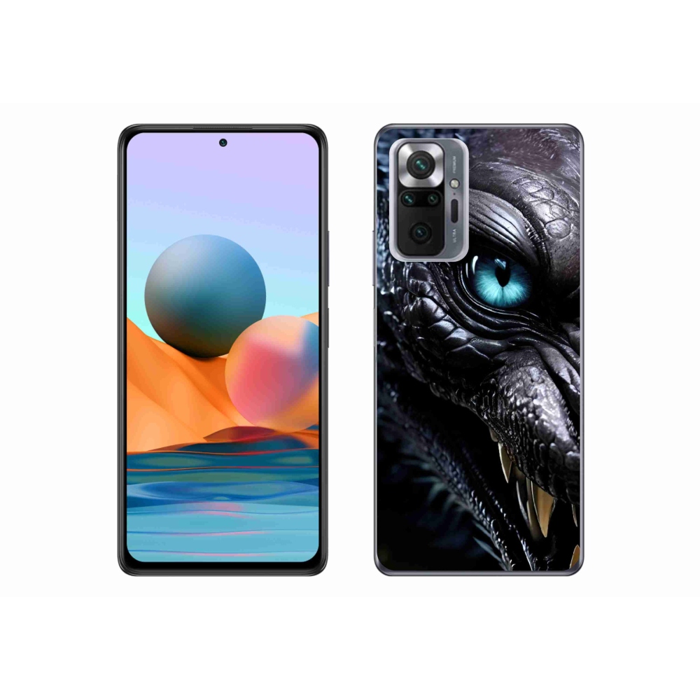 Gél borítás mmCase a Xiaomi Redmi Note 10 Pro készülékhez - sárkány nézet