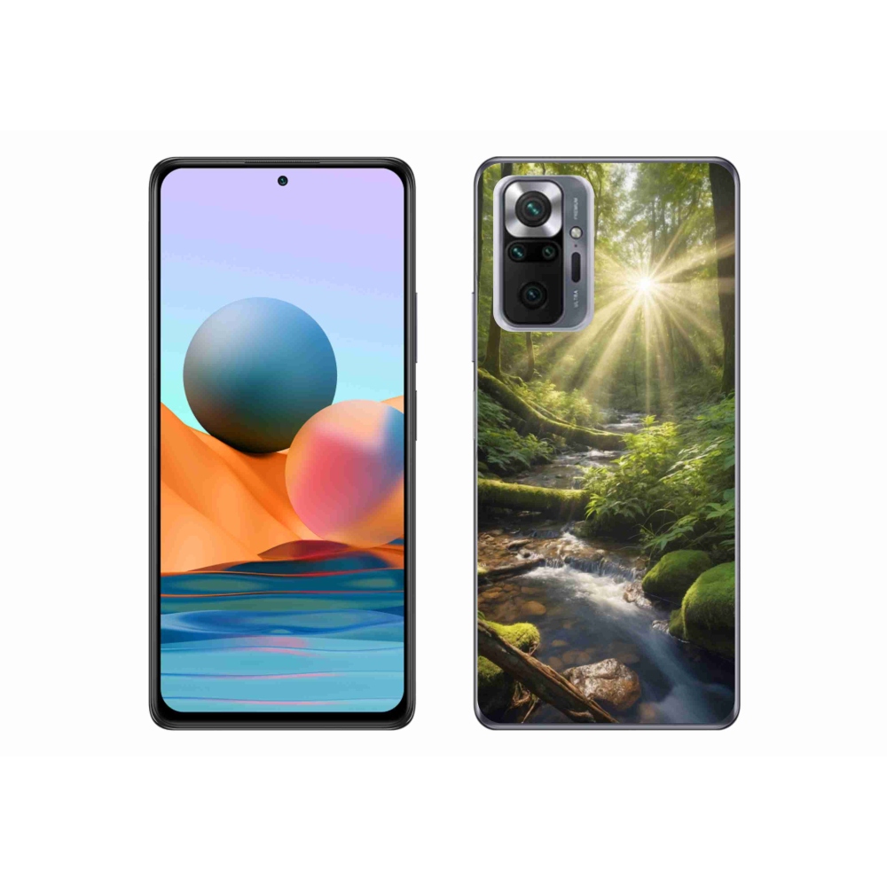 Gél borítás mmCase a Xiaomi Redmi Note 10 Pro számára - az erdő mélysége