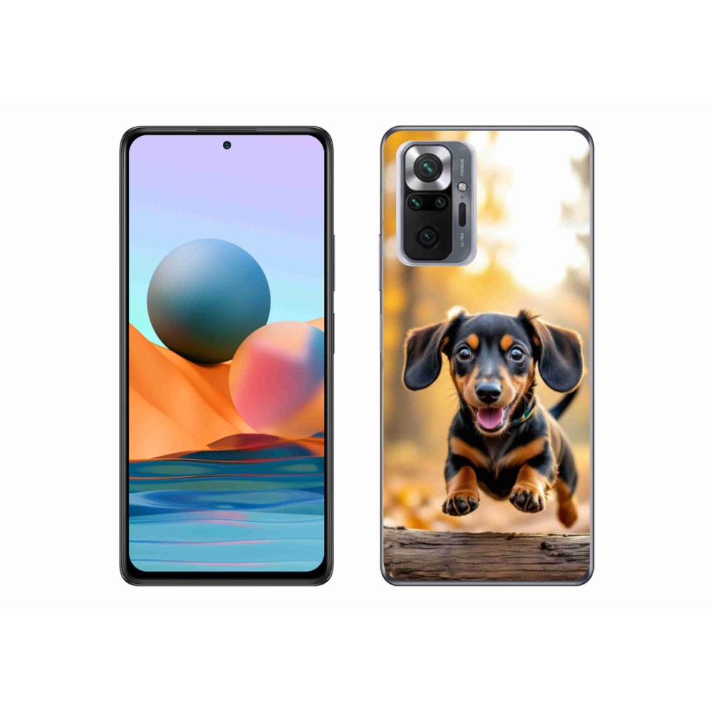 Gél borítás mmCase a Xiaomi Redmi Note 10 Pro készülékhez - borz 2