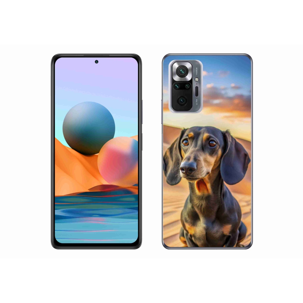 Gél borítás mmCase a Xiaomi Redmi Note 10 Pro készülékhez - borz 3