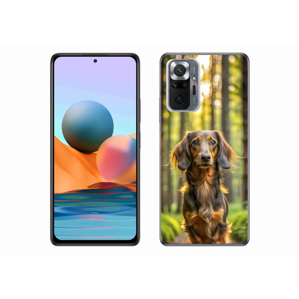 Gél borítás mmCase a Xiaomi Redmi Note 10 Pro készülékhez - borz 4