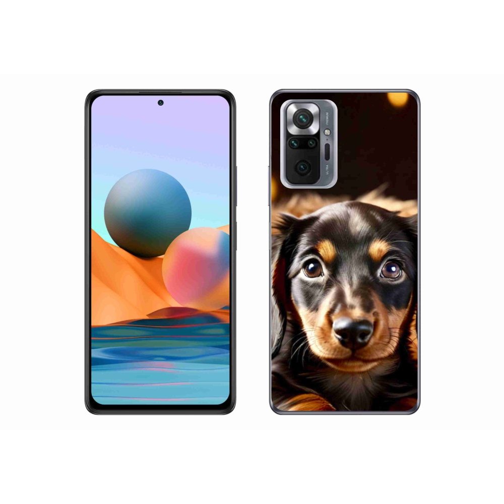 Gél borítás mmCase a Xiaomi Redmi Note 10 Pro készülékhez - tacskó