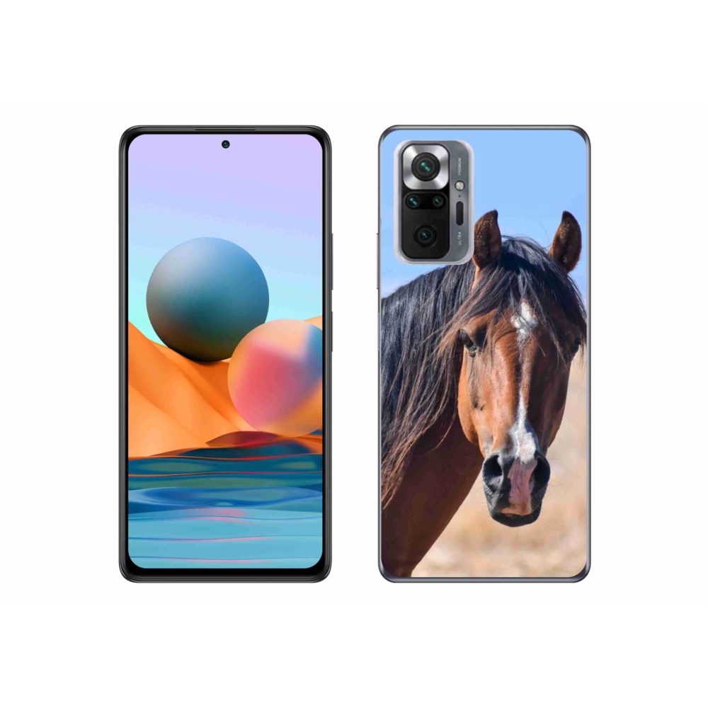 Gél borítás mmCase a Xiaomi Redmi Note 10 Pro számára - nyugodt ló