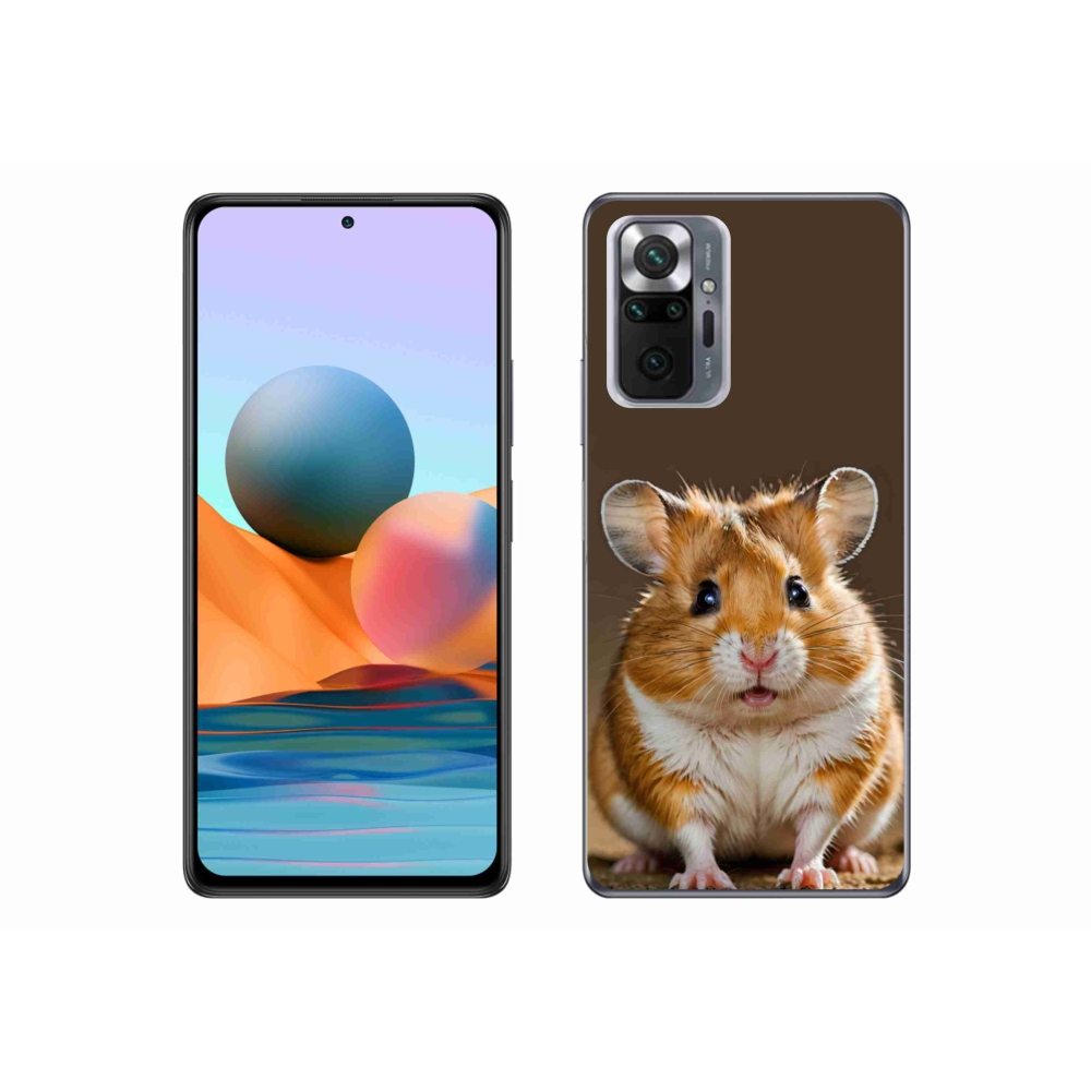 Gél borítás mmCase a Xiaomi Redmi Note 10 Pro készülékhez - hörcsög