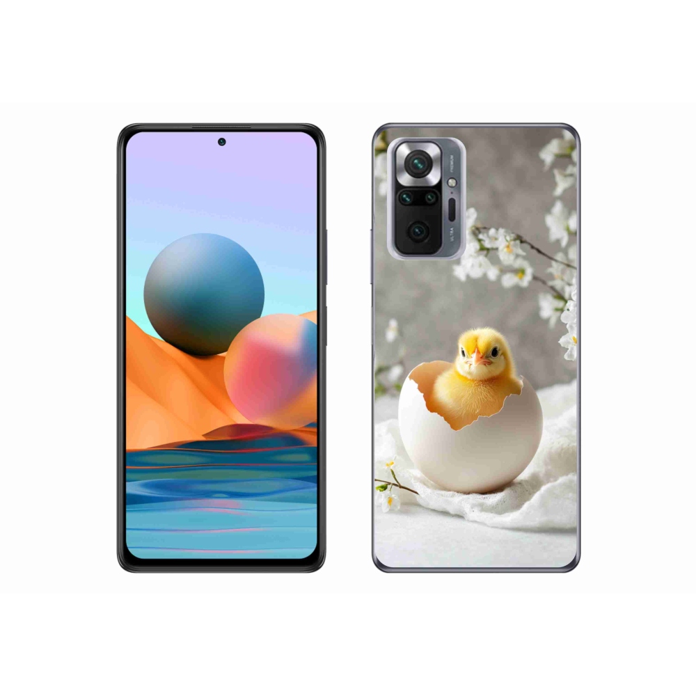 Gél borítás mmCase a Xiaomi Redmi Note 10 Pro-hoz - csirke