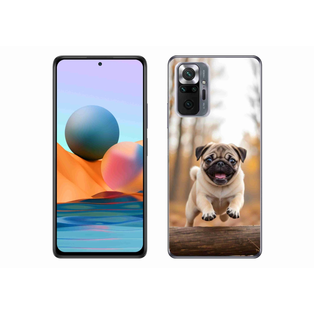 Gél borítás mmCase a Xiaomi Redmi Note 10 Pro készülékhez - mopsz 2