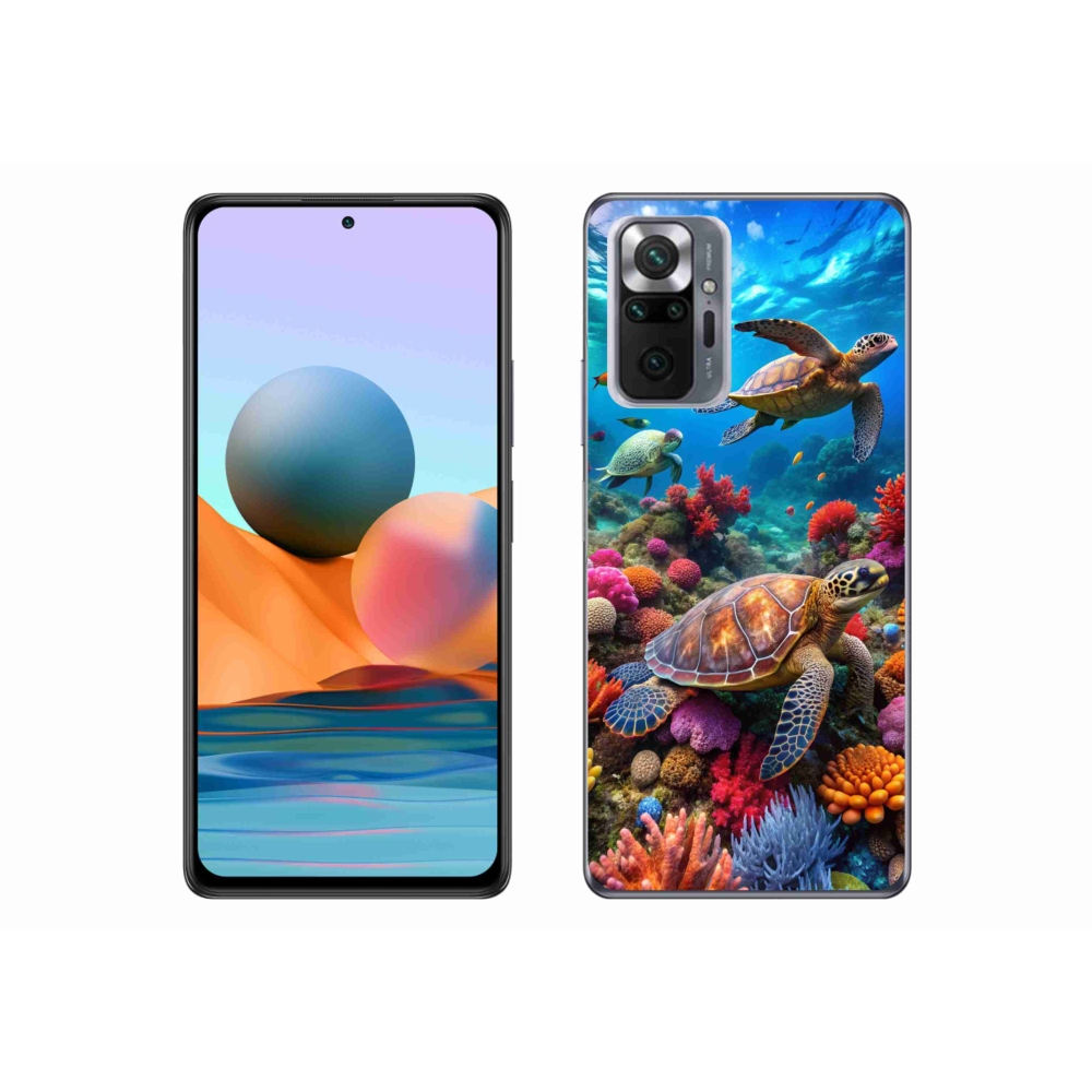Gél borítás mmCase a Xiaomi Redmi Note 10 Pro készülékhez - Sea World 2