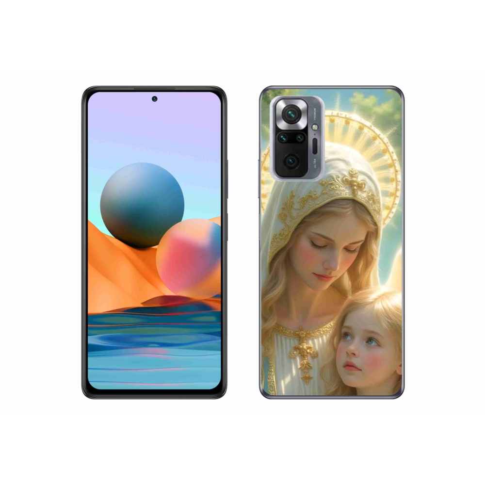 Gél borító mmCase a Xiaomi Redmi Note 10 Pro számára - vallási téma 2