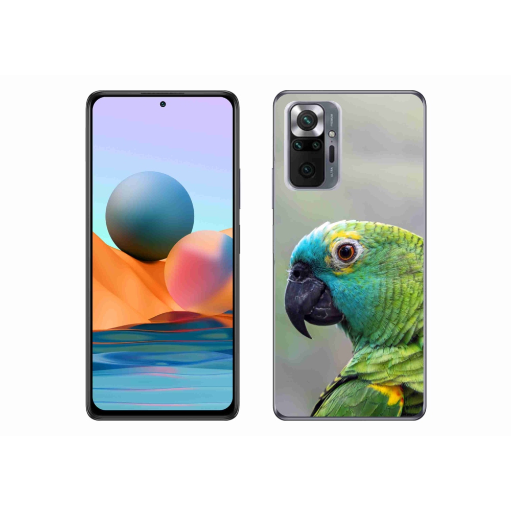 Gél borítás mmCase a Xiaomi Redmi Note 10 Pro-hoz - papagáj amazon
