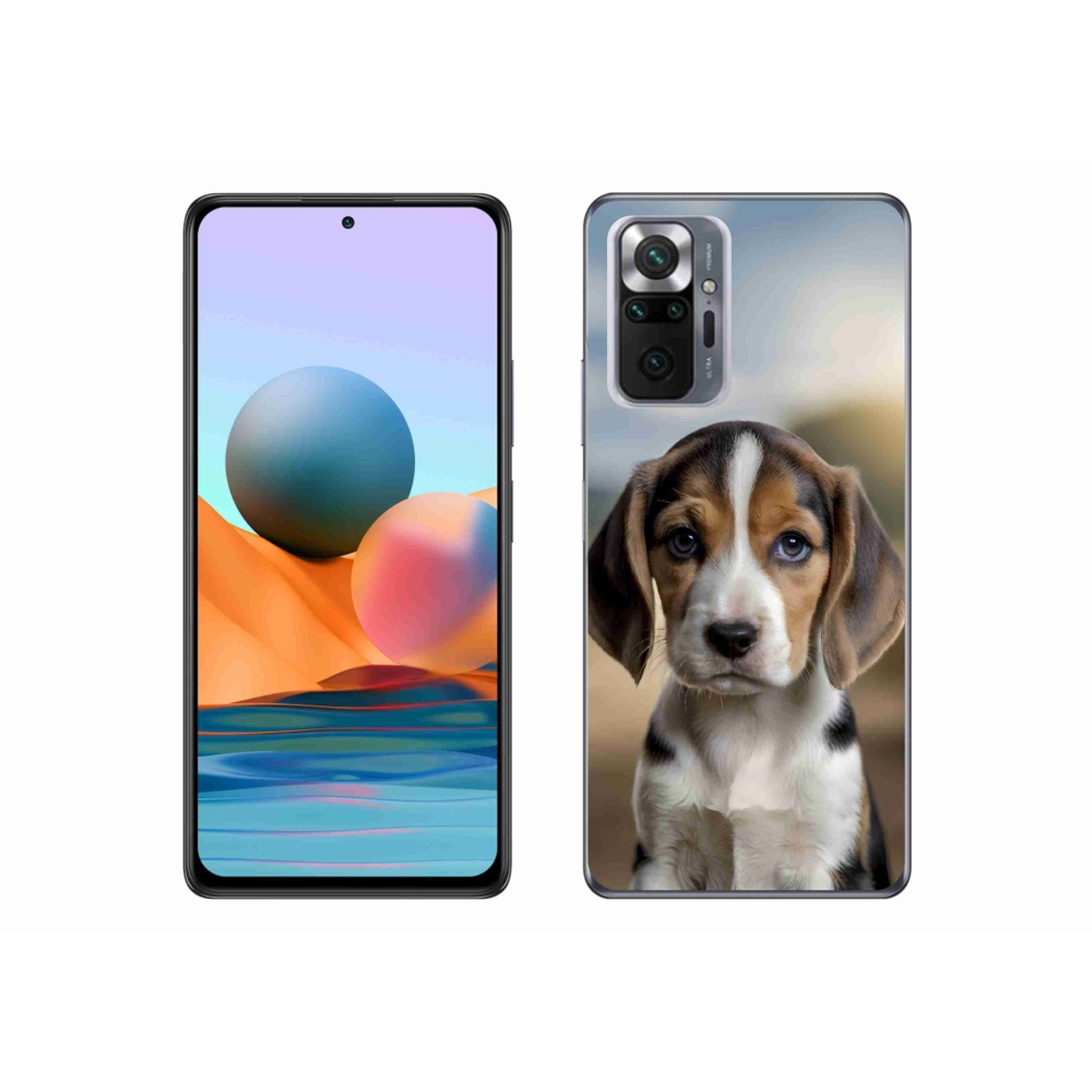 Gél borítás mmCase a Xiaomi Redmi Note 10 Pro készülékhez - aranyos bézs színű