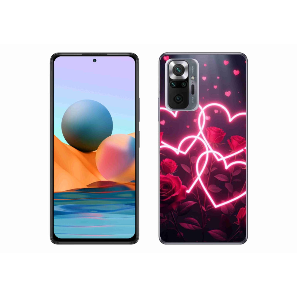 Gél borítás mmCase a Xiaomi Redmi Note 10 Pro készülékhez - a szerelem szíve