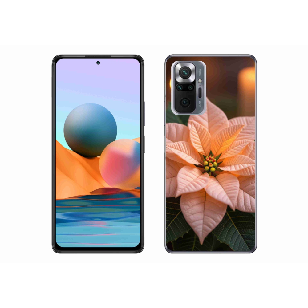 Gél borítás mmCase a Xiaomi Redmi Note 10 Pro számára - karácsonyi csillag