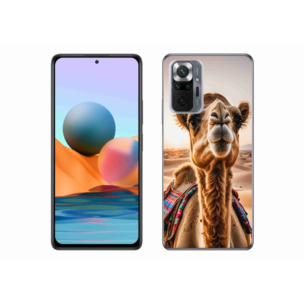 Gél borítás mmCase a Xiaomi Redmi Note 10 Pro készülékhez - teve színű