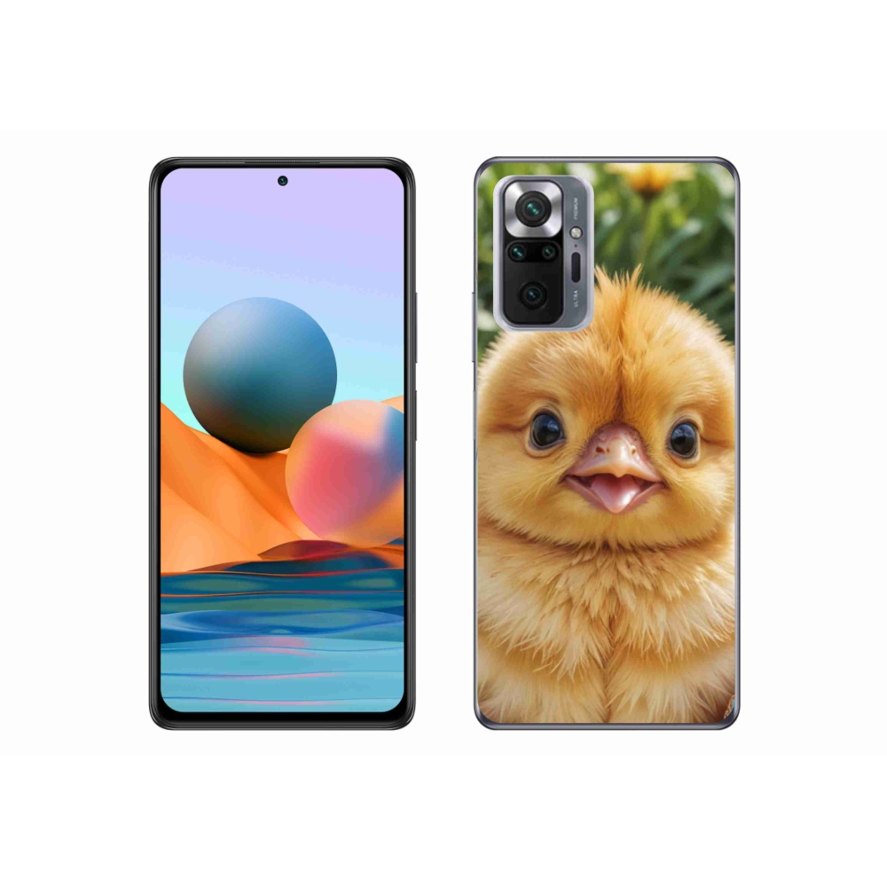 Gél borítás mmCase a Xiaomi Redmi Note 10 Pro számára - boldog csaj