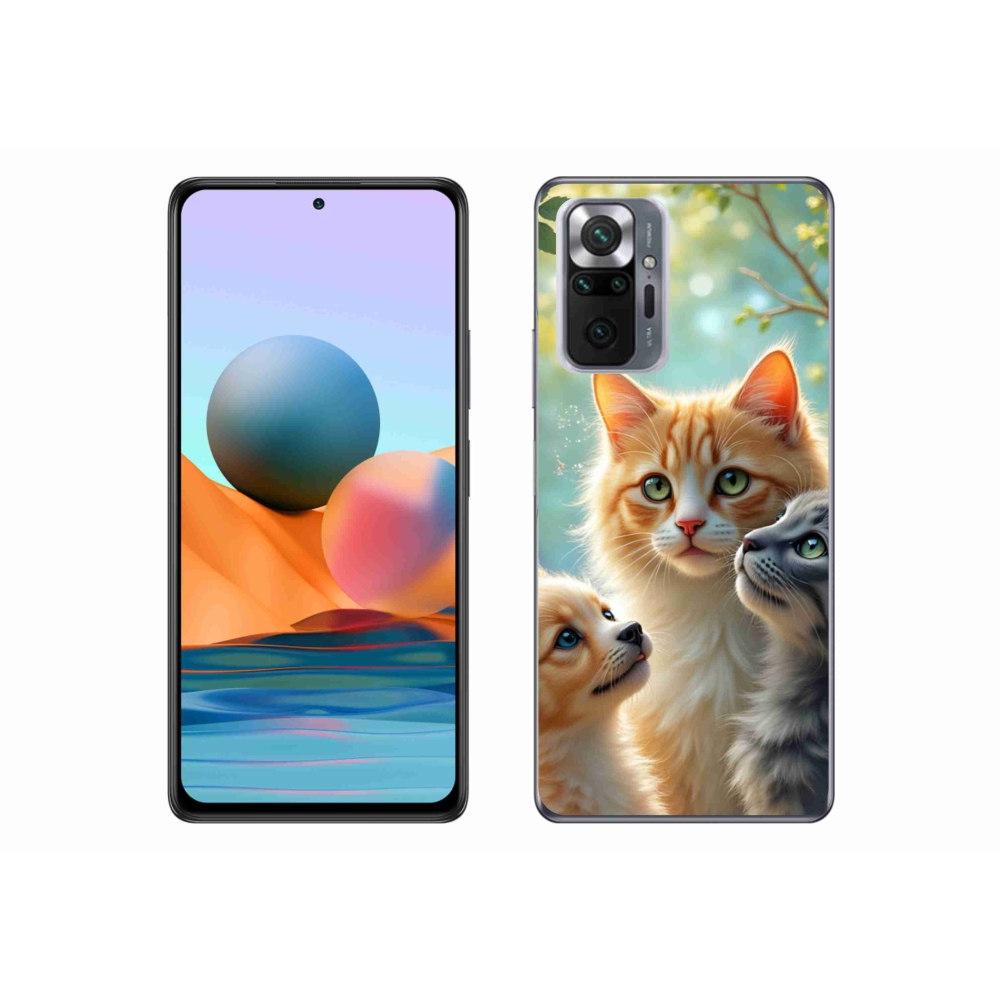 Gél borítás mmCase a Xiaomi Redmi Note 10 Pro - állati barátság 2