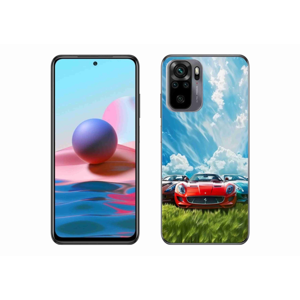 Gél borítás mmCase a Xiaomi Redmi Note 10 - sportkocsikhoz