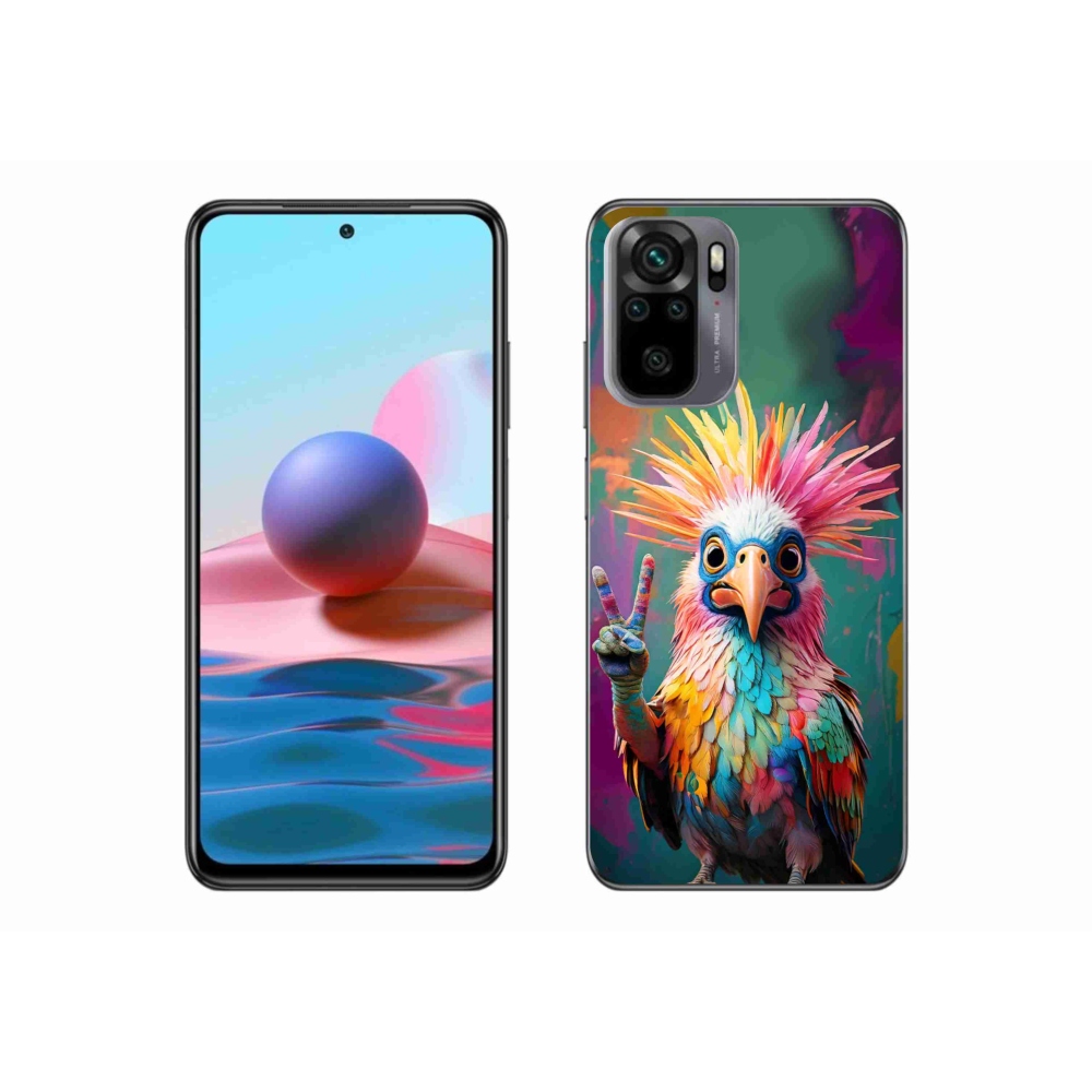 Gél borítás mmCase a Xiaomi Redmi Note 10S-hez - színes lázadás