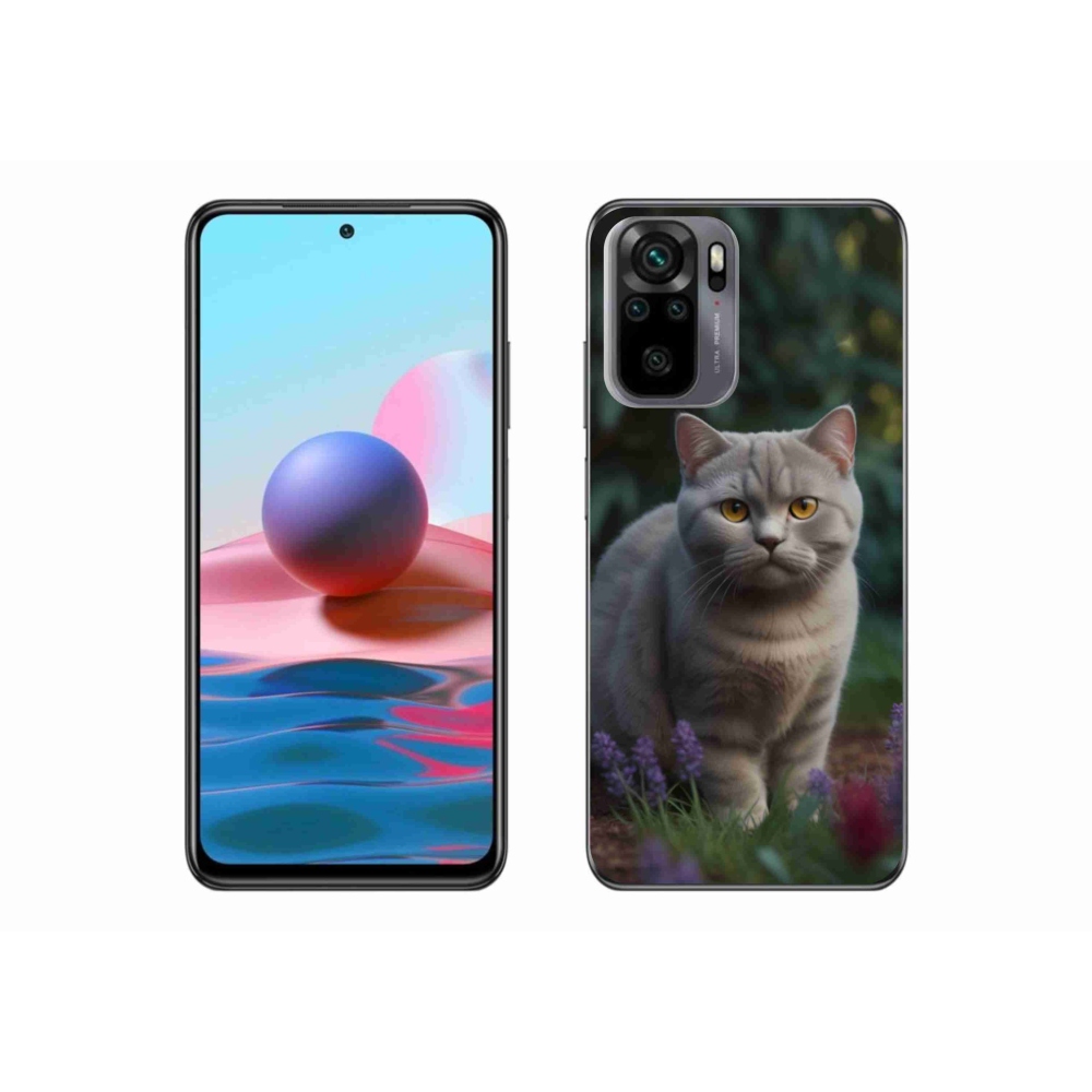 Gél borítás mmCase a Xiaomi Redmi Note 10S-hez - brit macska