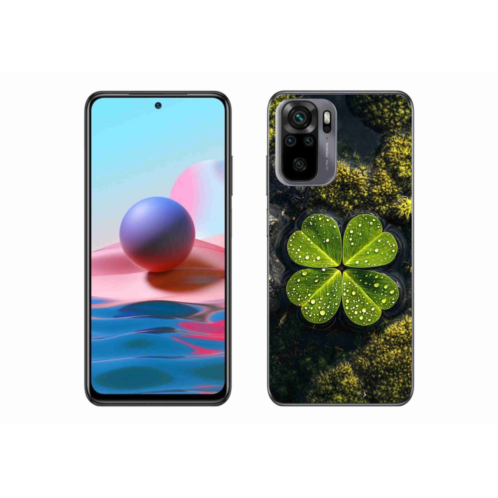 Gél borító mmCase a Xiaomi Redmi Note 10S-hez - négylevelű lóhere