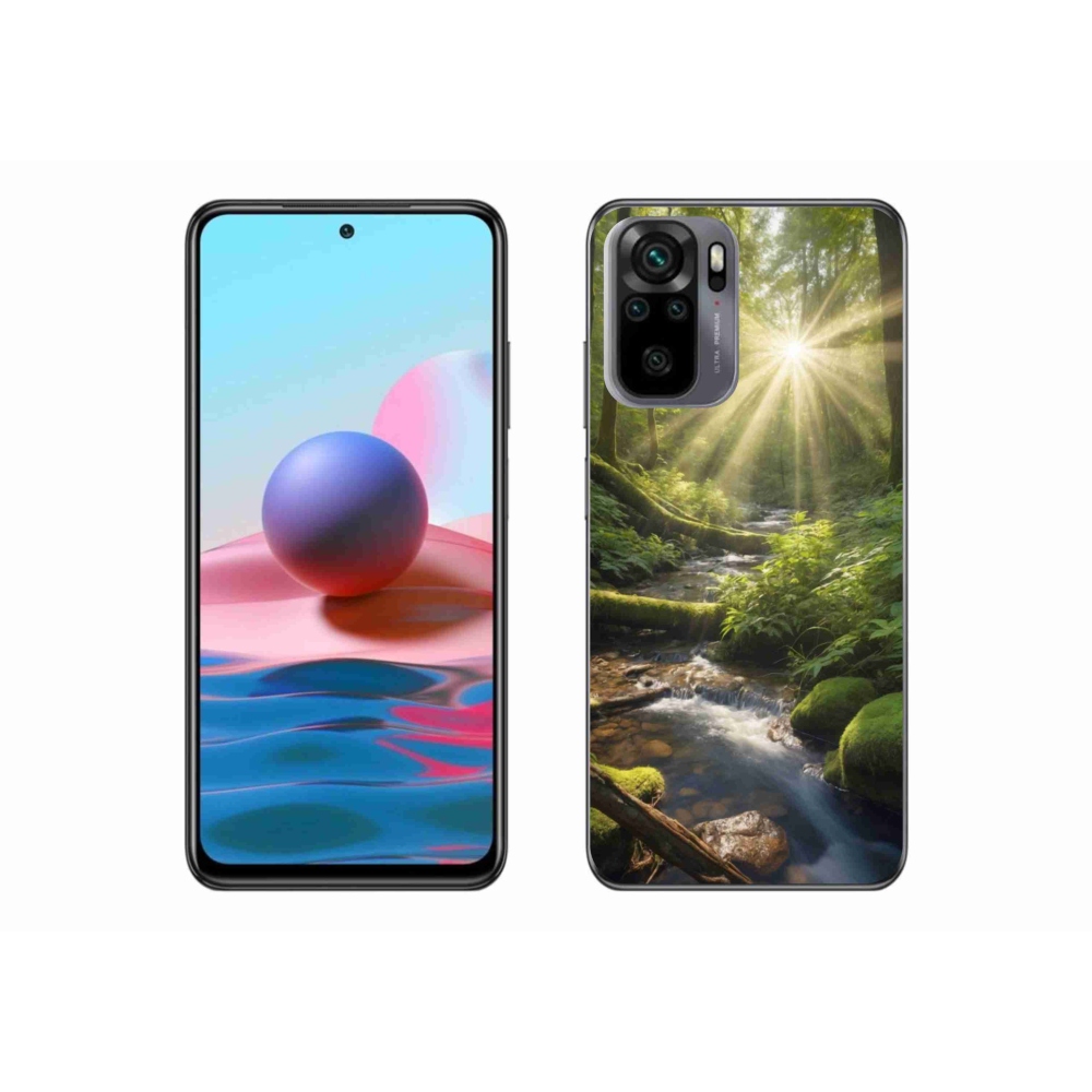 Gél borító mmCase a Xiaomi Redmi Note 10S számára - az erdő mélysége