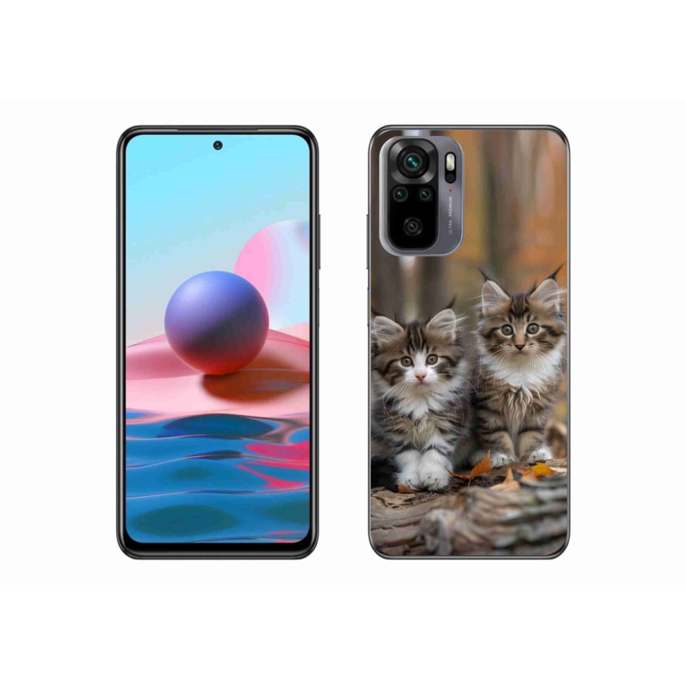 Gél borítás mmCase a Xiaomi Redmi Note 10S-hez - cat duo 3