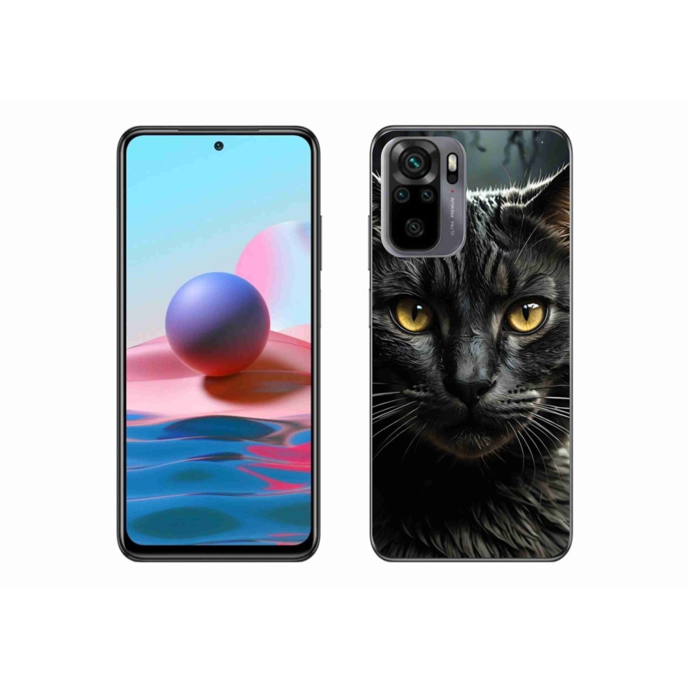 Gél borítás mmCase a Xiaomi Redmi Note 10S-hez - macskaszem 3