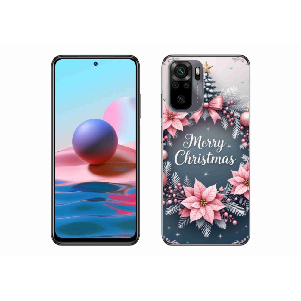 Gél borító mmCase a Xiaomi Redmi Note 10S-hez - boldog karácsonyt!