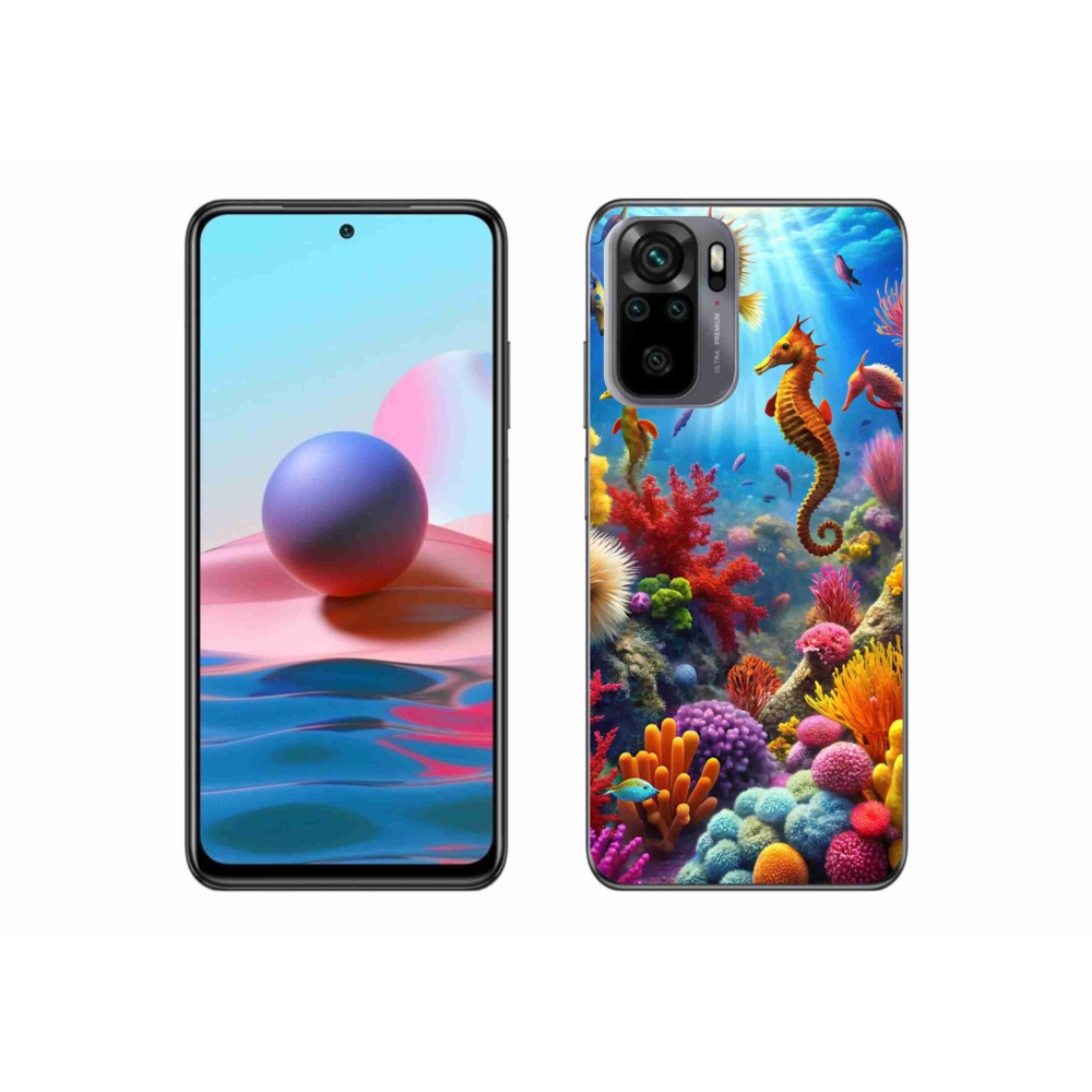 Gél borítás mmCase a Xiaomi Redmi Note 10S-hez - Sea World 3