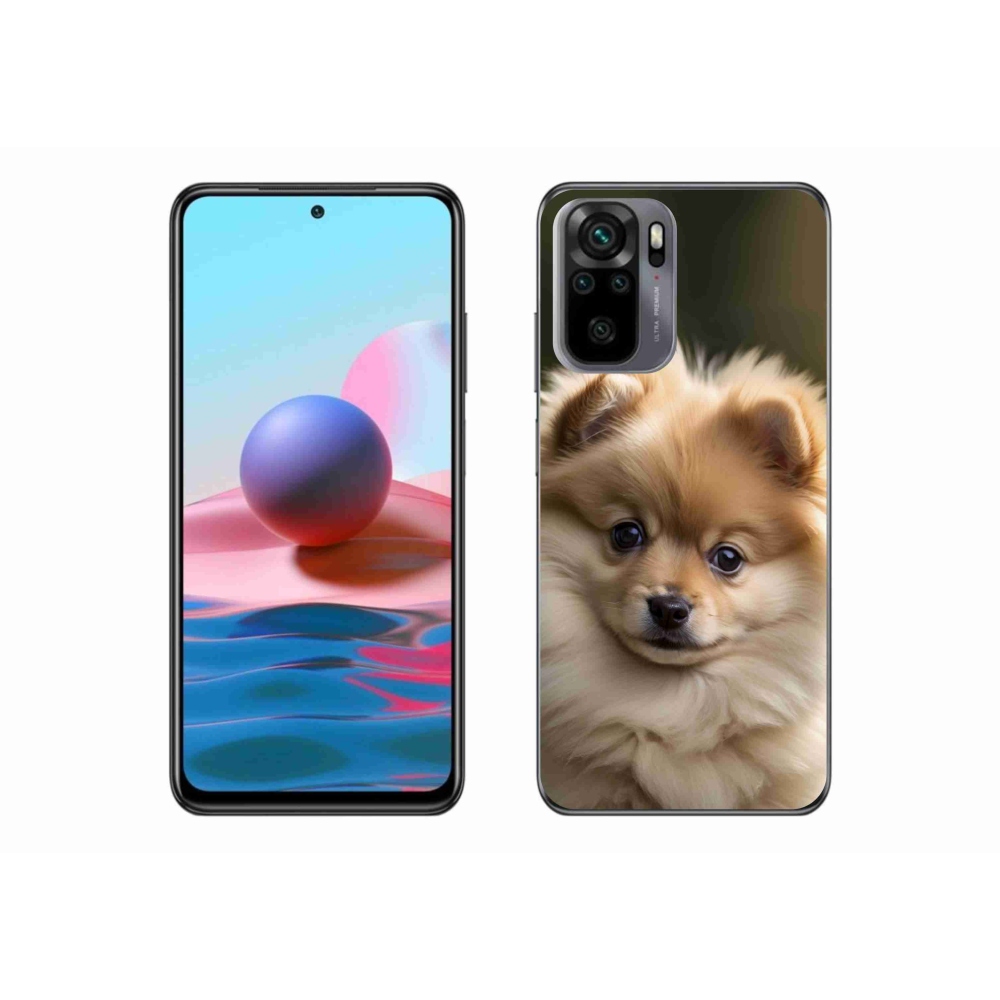 Gél borítás mmCase a Xiaomi Redmi Note 10S-hez - aranyos pomerániai 2