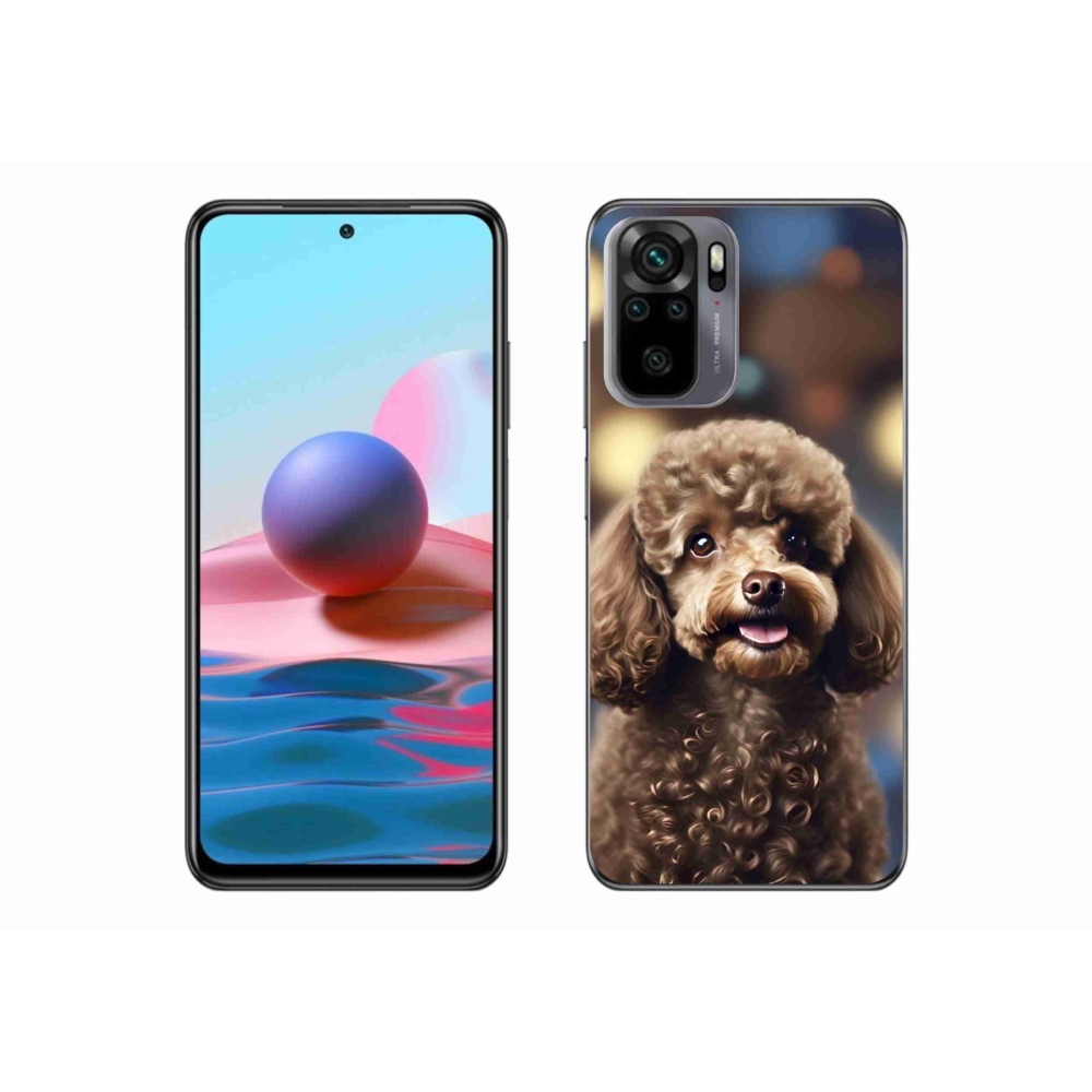 Gél borítás mmCase a Xiaomi Redmi Note 10S-hez - aranyos uszkár