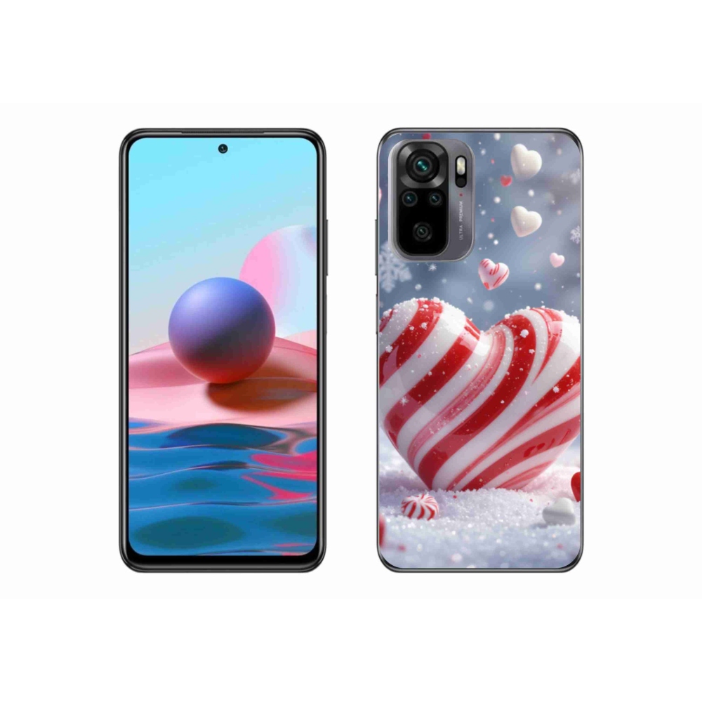 Gél borítás mmCase a Xiaomi Redmi Note 10S-hez - édes szív